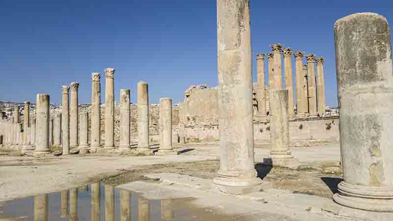 245 - Jordania - Jerash - templo de Artemisa